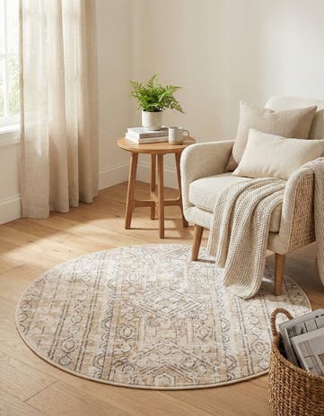 3' x 3' Oregon Round Rug