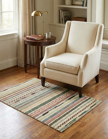 3' 2 x 4' 11 Hand Knotted Darya Rug
