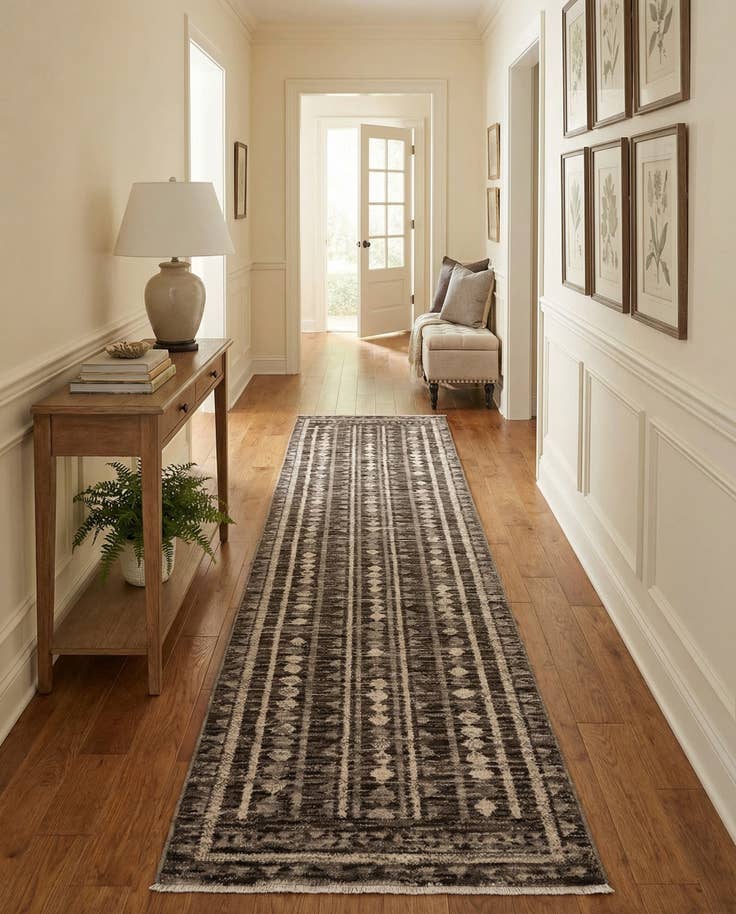 Detail image of 2' 7 x 12' 6 Grand Tradition Rug