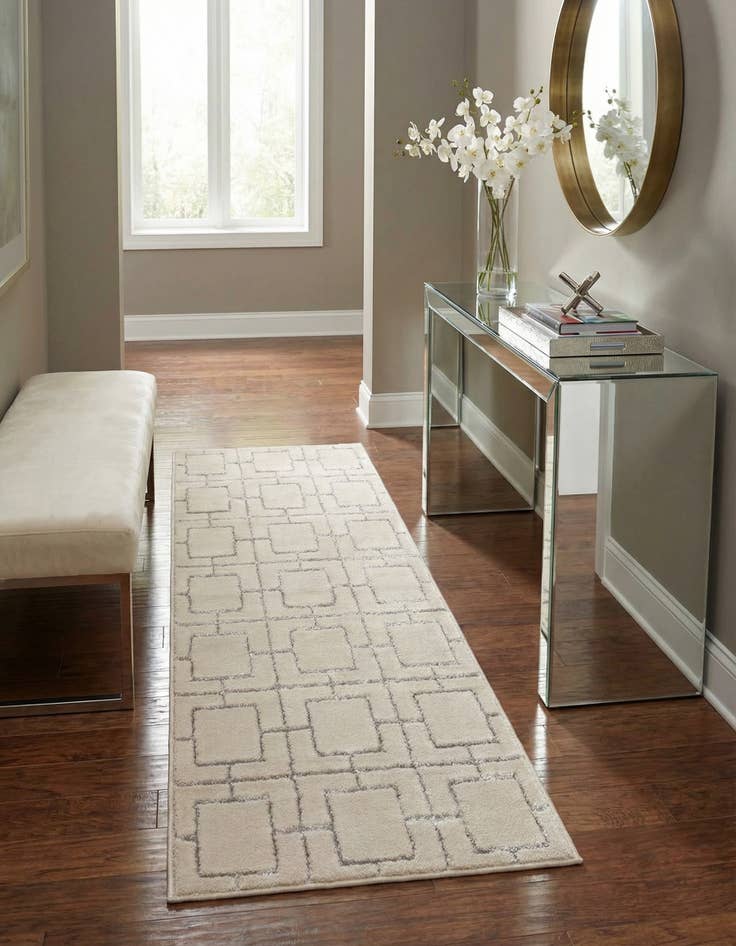 Detail image of 2' x 6' Marilyn Monroe&trade; Glam Deco Runner Rug