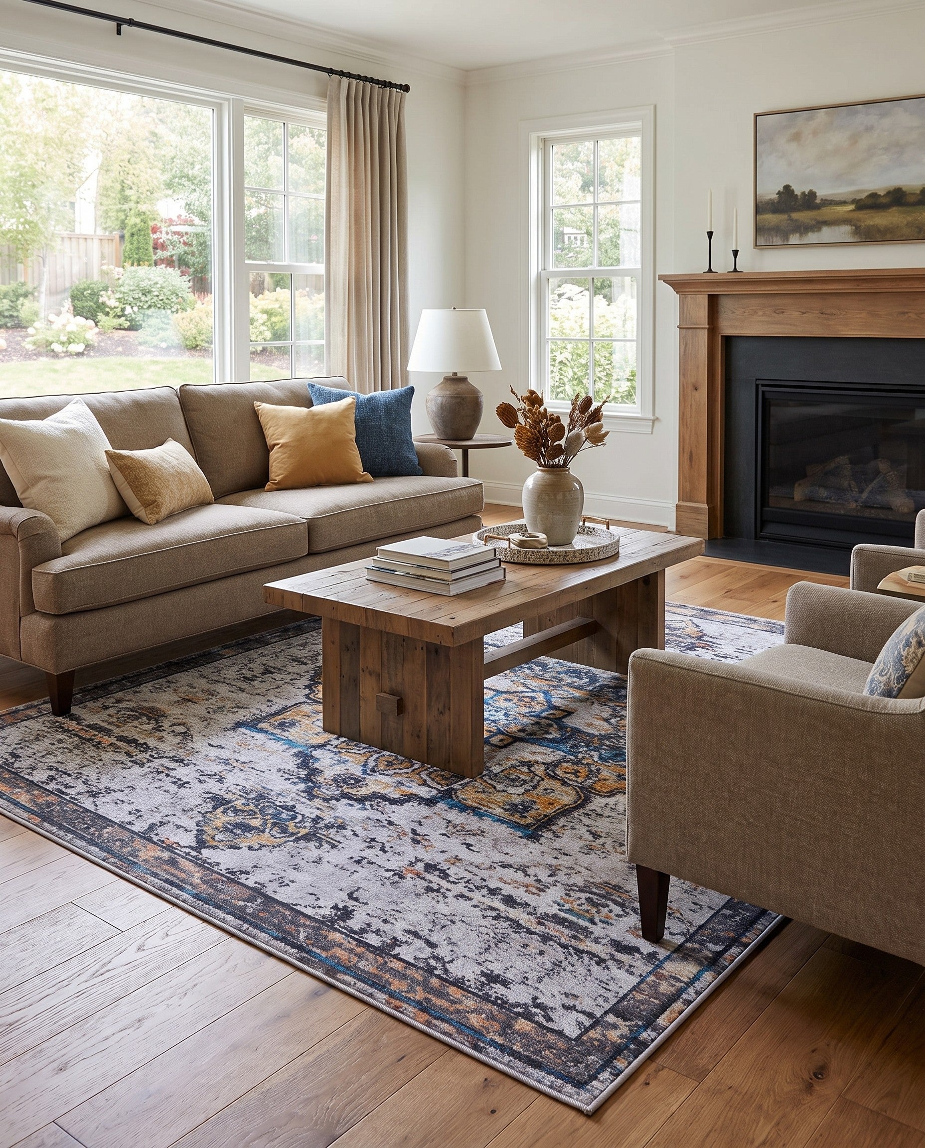 6' x 6' Francesca Square Rug