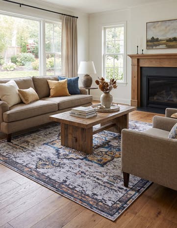 6' x 6' Francesca Square Rug