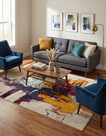5' x 8' Washable Hyacinth Rug