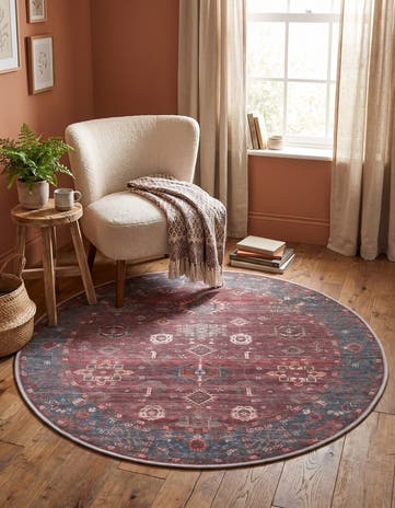 3' 3 x 3' 3 Maahru Round Rug