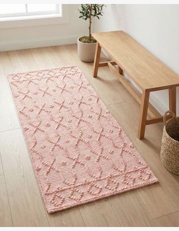 2' x 4' 1 Hand Woven Larsa Jute Runner Rug