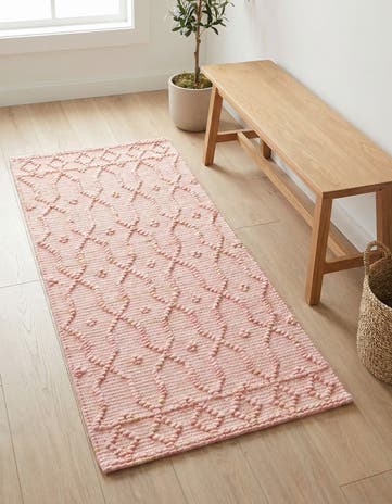 2' x 4' 1 Hand Woven Larsa Jute Runner Rug