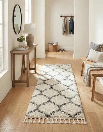 2' 2 x 6' Athena Shag Runner Rug
