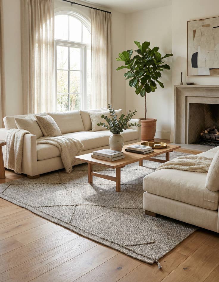 Detail image of 7' 10 x 10' 1 Hand Knotted Darya Wool Rug