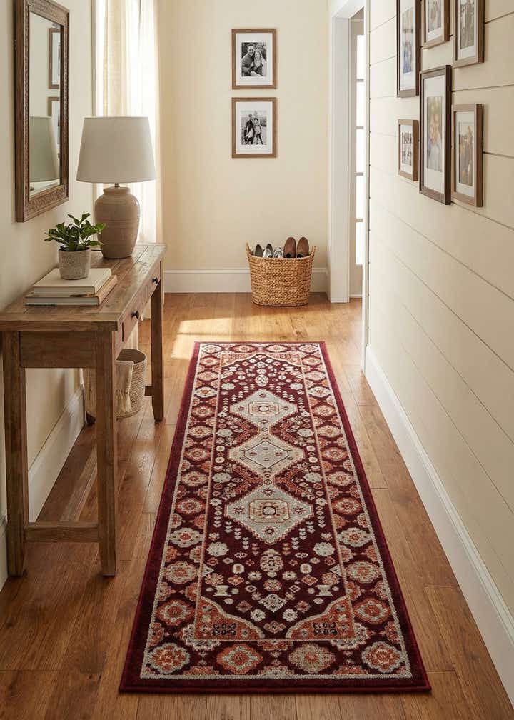 2' x 6' Kamala Washable Runner Rug