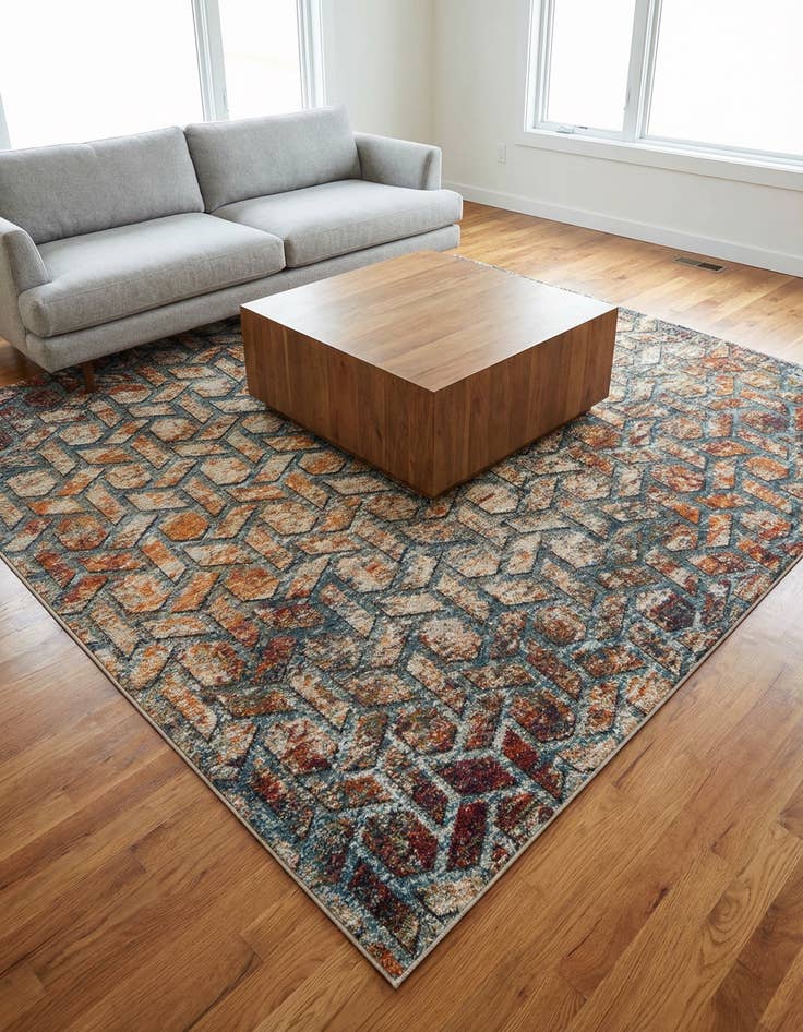 Detail image of  8' x 8' Stella Square Rug