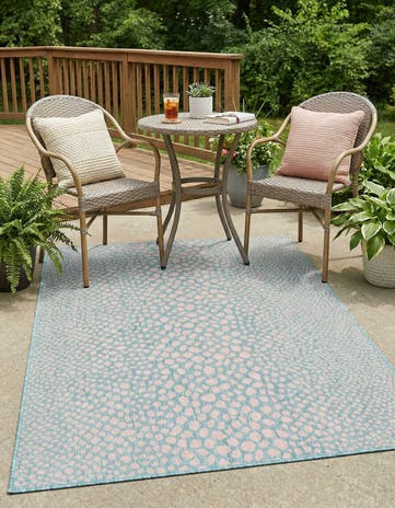 4' x 6' Easy-Clean Jill Zarin Cape Town Indoor / Outdoor Rug