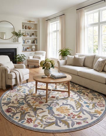305cm x 305cm Blossom Round Rug