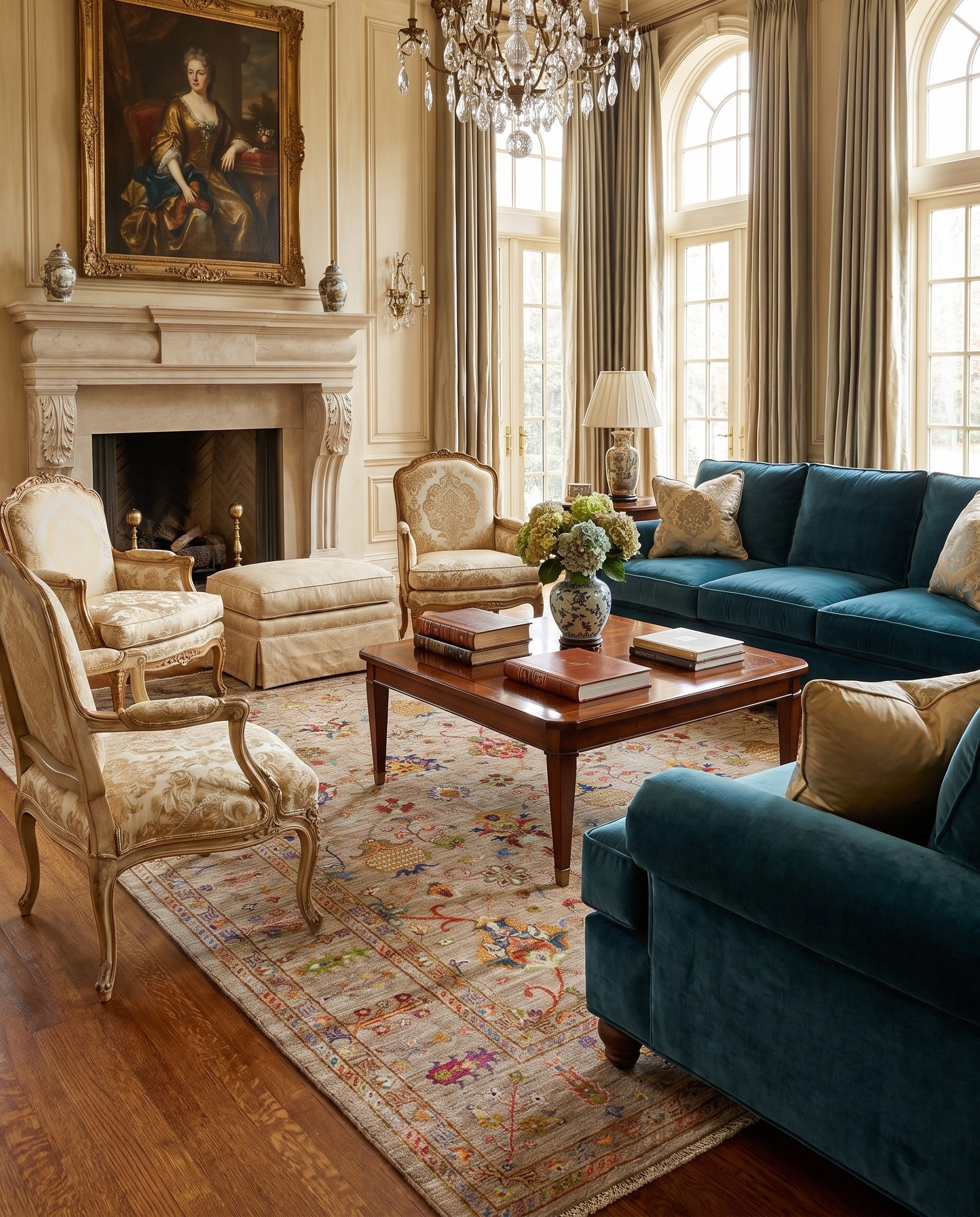 8' 4 x 9' 5 Hand Knotted Ariana Rug