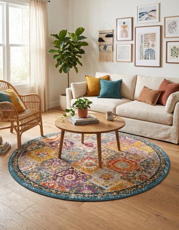5' 3 x 5' 3 Madeline Round Rug