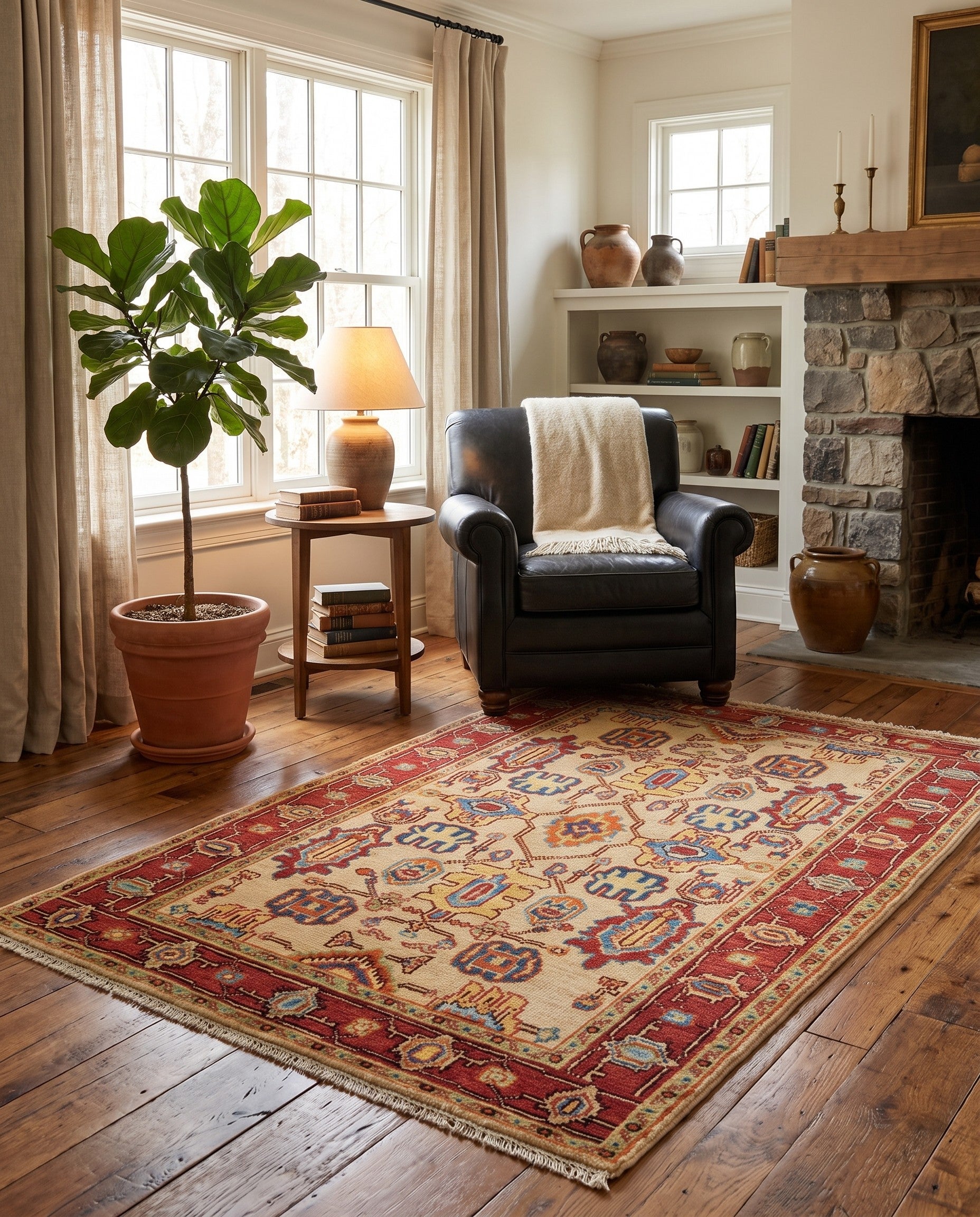 2' 11 x 5' 2 Hand Knotted Kazak Rug