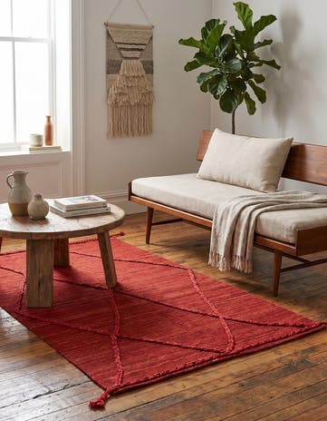 3' 4 x 5' 11 Hand Woven Kilim Modern Wool Rug