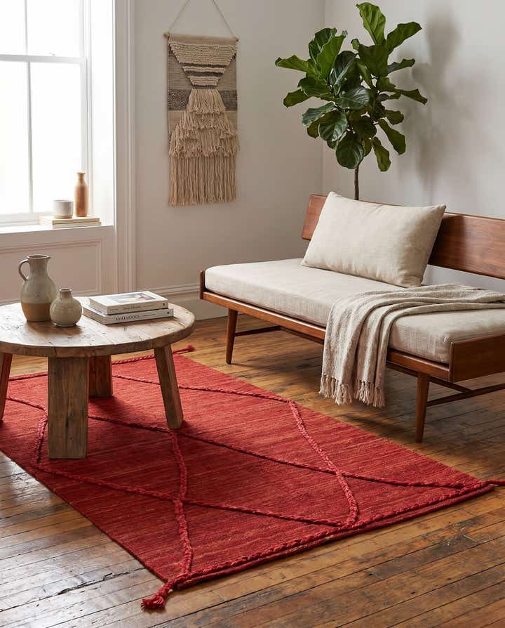 3' 4 x 5' 11 Hand Woven Kilim Modern Wool Rug