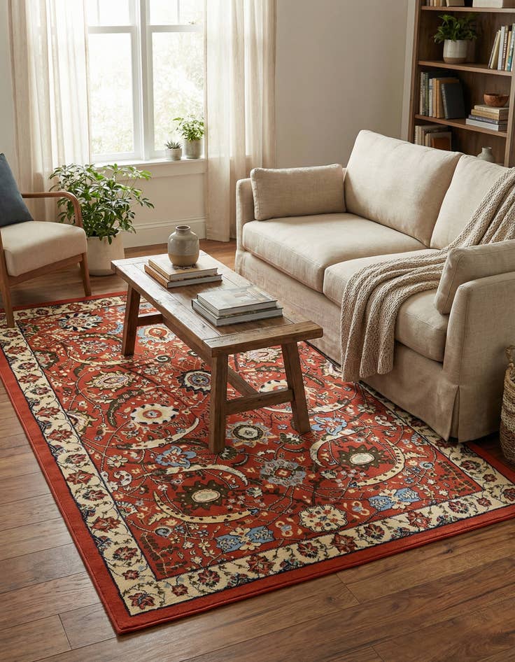 Detail image of 5' 3 x 8' Neda Rug