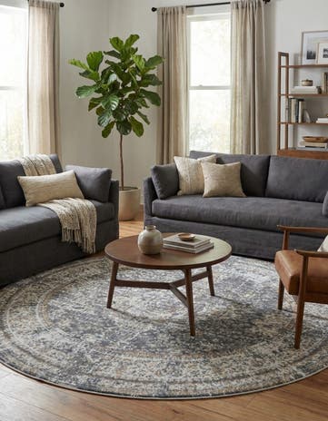 7' x 7' Santiago Round Rug
