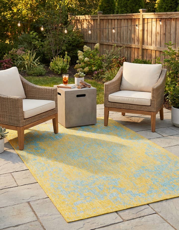 7' x 10' Easy-Clean Jill Zarin Dubai Indoor...
