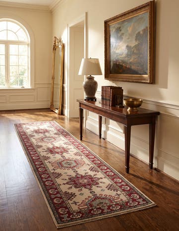 2' 6 x 9' 4 Hand Knotted Kazak Runner Rug