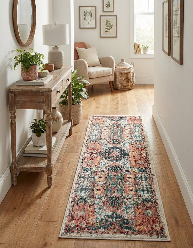 Detail image of 2' x 6' Charleston Runner Rug