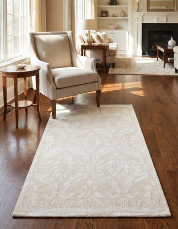 2' 11 x 4' 11 Hand Knotted Darya Wool Rug