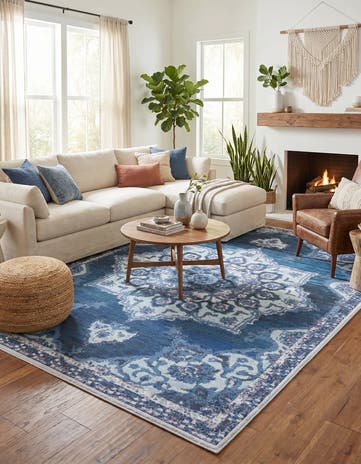 10' 6 x 14' Washable Renaissance Rug