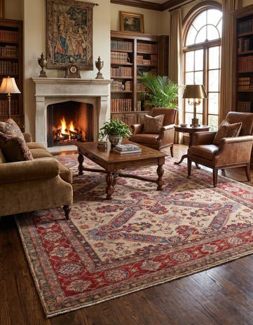 8' 3 x 9' 10 Hand Knotted Kazak Rug