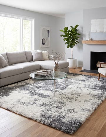 9' 10 x 13' Soft Touch Shag Rug