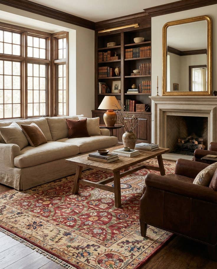 Detail image of 6' 10 x 10' 4 Hand Knotted Ariana Ziegler Rug