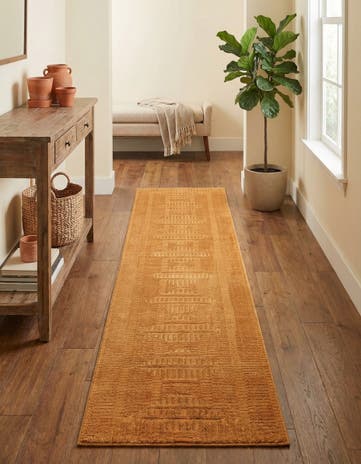 2' 7 x 12' Textura Designer Runner Rug