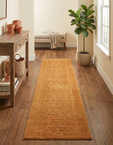 2' 7 x 12' Textura Designer Runner Rug