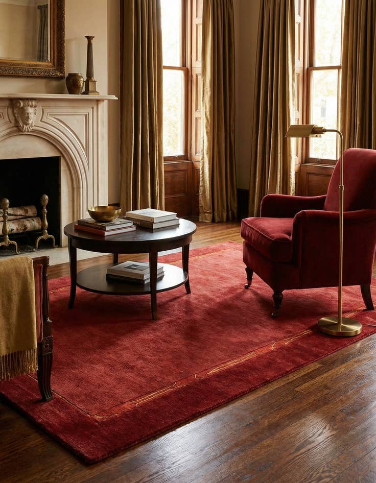 Detail image of 4' x 6' Hand Knotted Nepal Rug