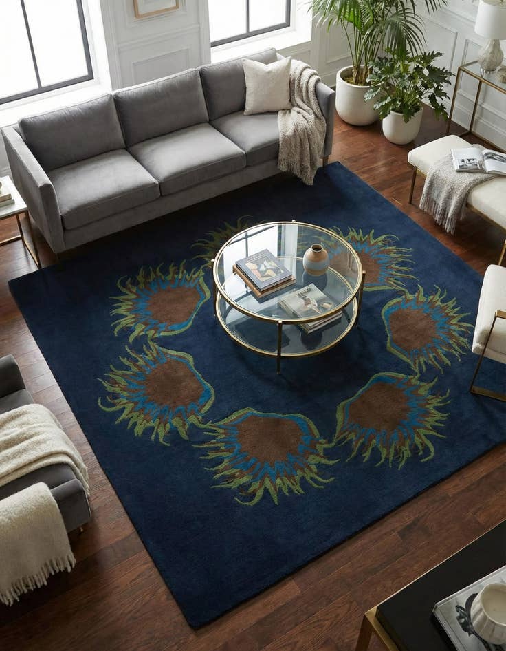 Detail image of 7' 5 x 7' 6 Luna Square Rug