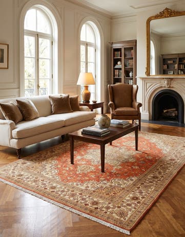 4' 11 x 6' 11 Tabriz Rug