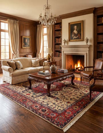 7' 11 x 10' 2 Azery Sherein Wool Rug