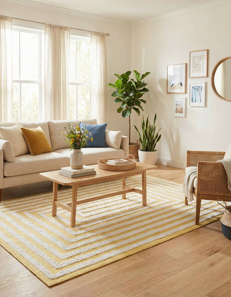 Detail image of 5' 3 x 8' Sabrina Soto Casa Toluca Rug