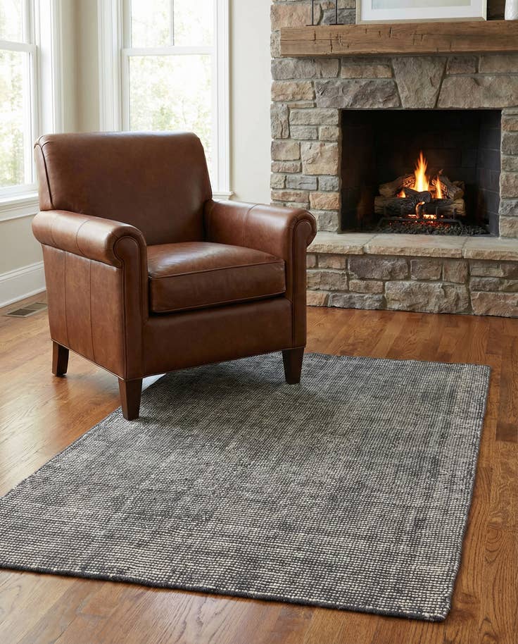 Detail image of 3' 3 x 5' 3 Hand Woven Jill Zarin English Manor Farmhouse Wool Rug