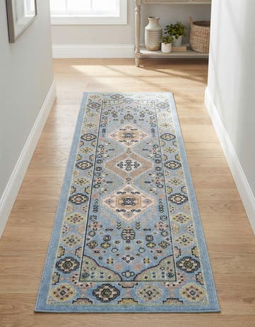 2' x 6' Kamala Washable Runner Rug