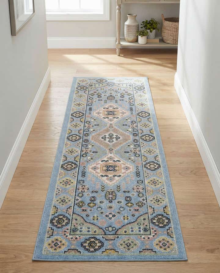 2' x 6' Kamala Washable Runner Rug
