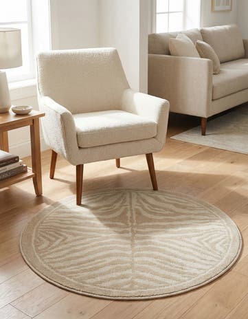 3' x 3' Savannah Round Rug