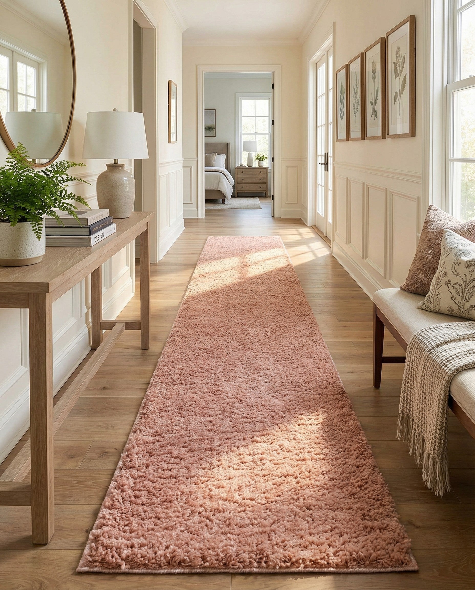 Primary image 2' 6 x 19' 8 Everyday Shag Runner Rug