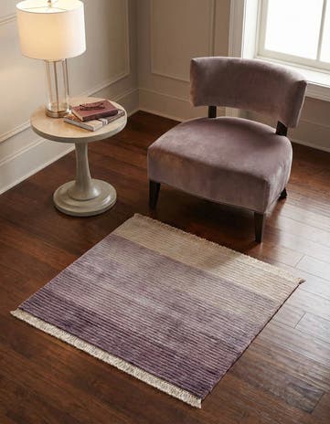 2' 6 x 2' 7 Hand Knotted Darya Wool Square Rug