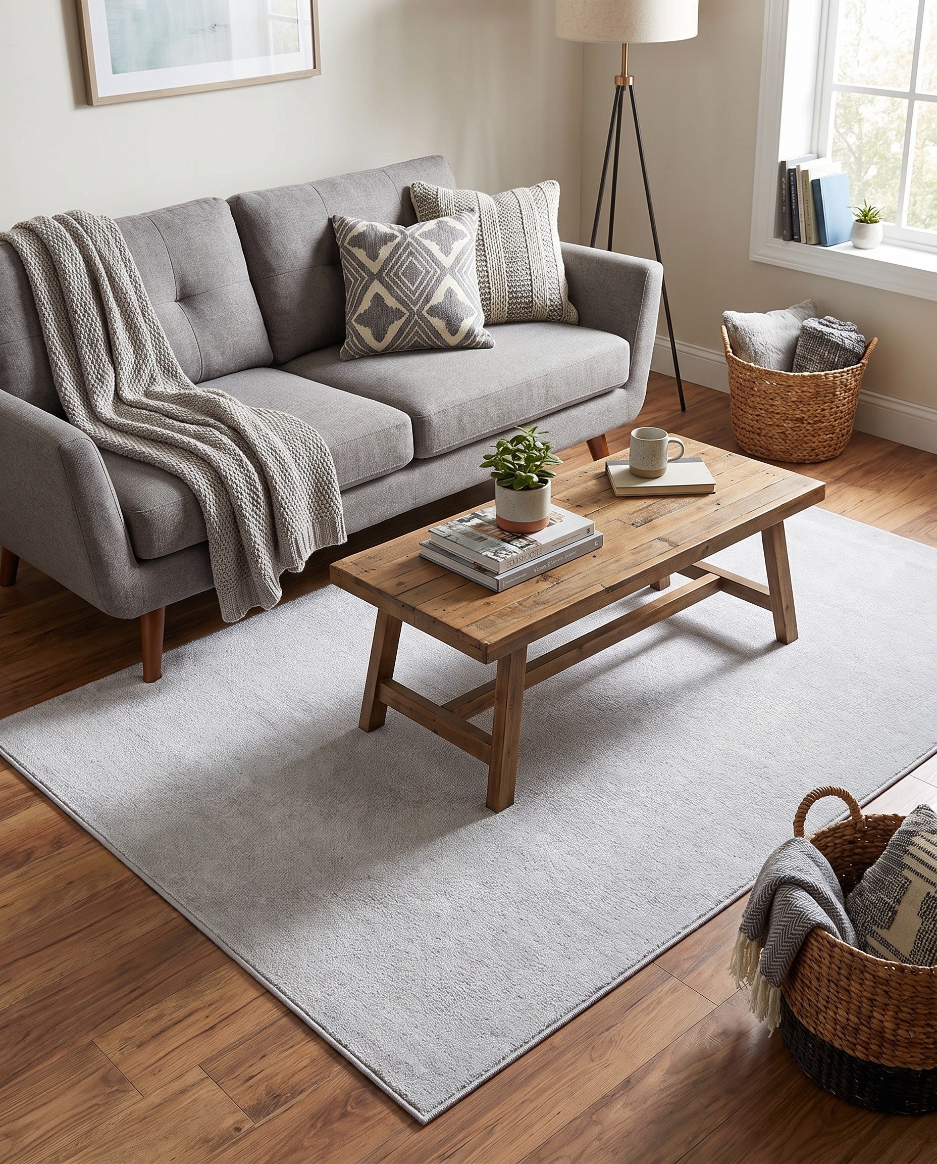 5' 3 x 8' Soft Touch Cloud Rug