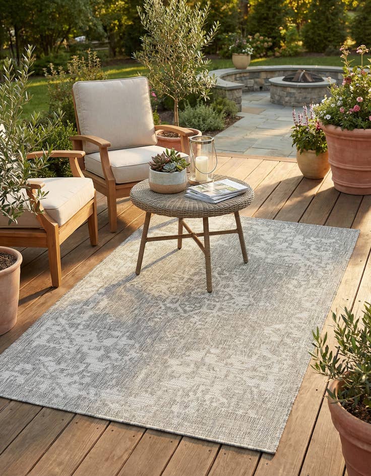 Detail image of 3' x 5' 3 Washable Jill Zarin Dubai Indoor / Outdoor Rug
