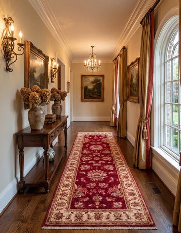 2' 10 x 8' 4 Hand Knotted Ariana Ziegler Runner Rug