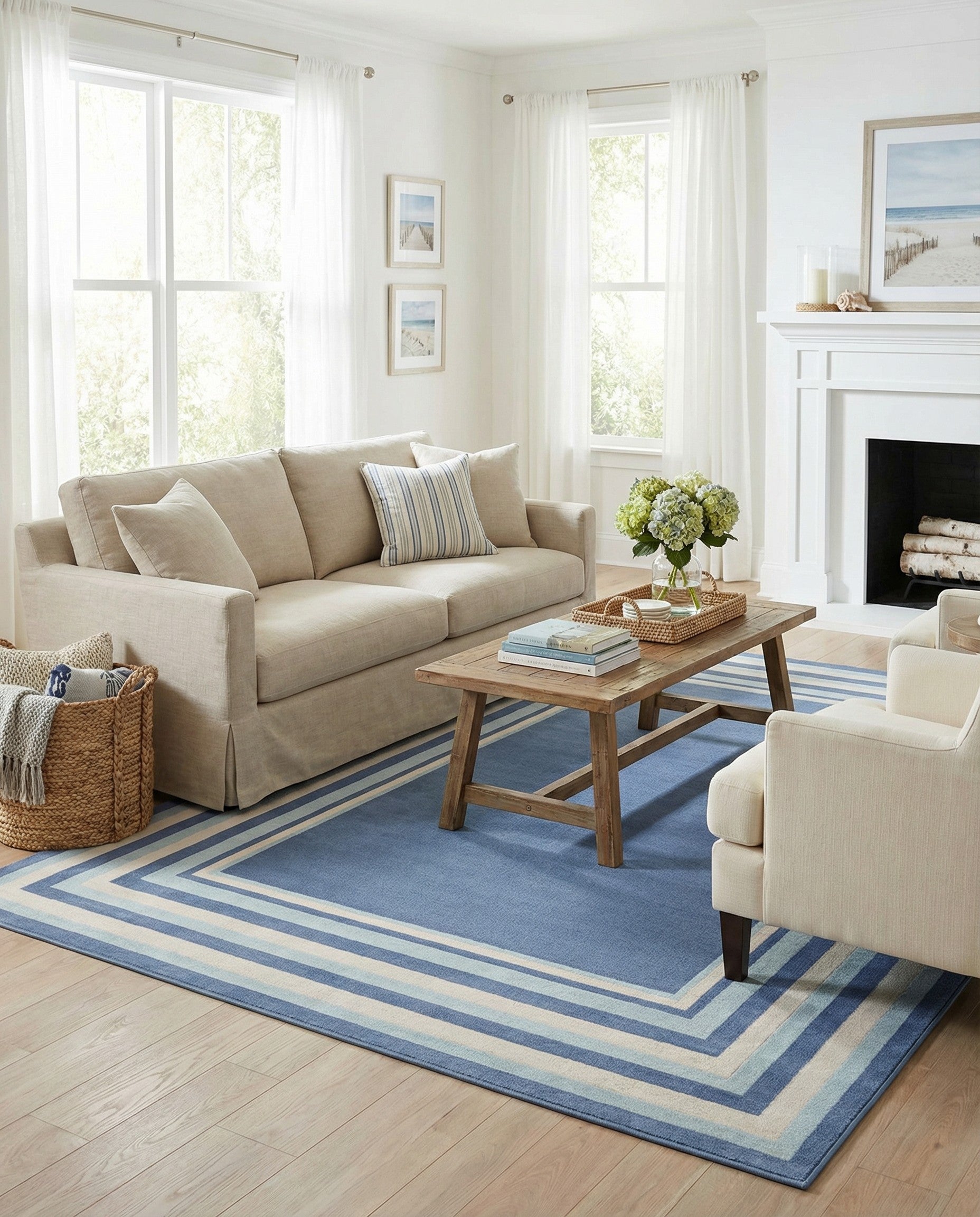 Primary image 7' 1 x 10' Lotus Rug