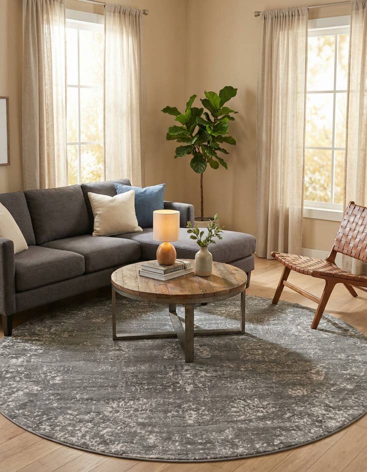 Detail image of 7' x 7' Monte Carlo Round Rug