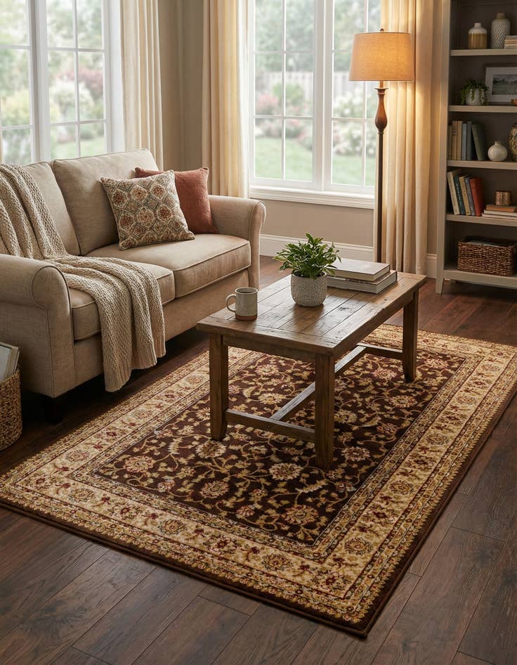 Detail image of  5' 3 x 8' Aditi Rug